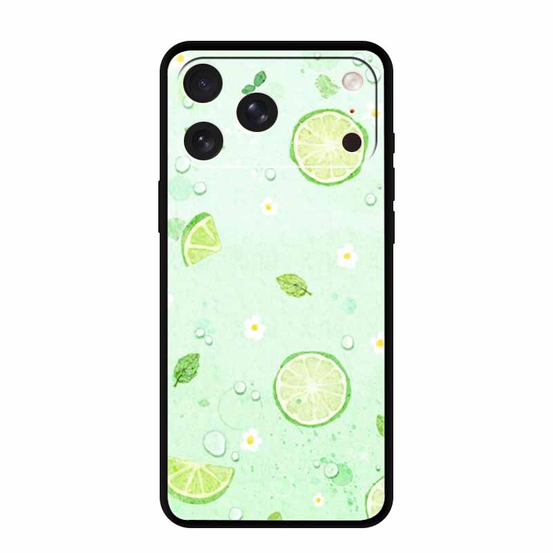 Color Case For iPhone 16 Pro Max 15 plus 17 14 pro 16e 17 Air Fashion Back Gradient Funda Shockproof Silicone Soft Phone Cover