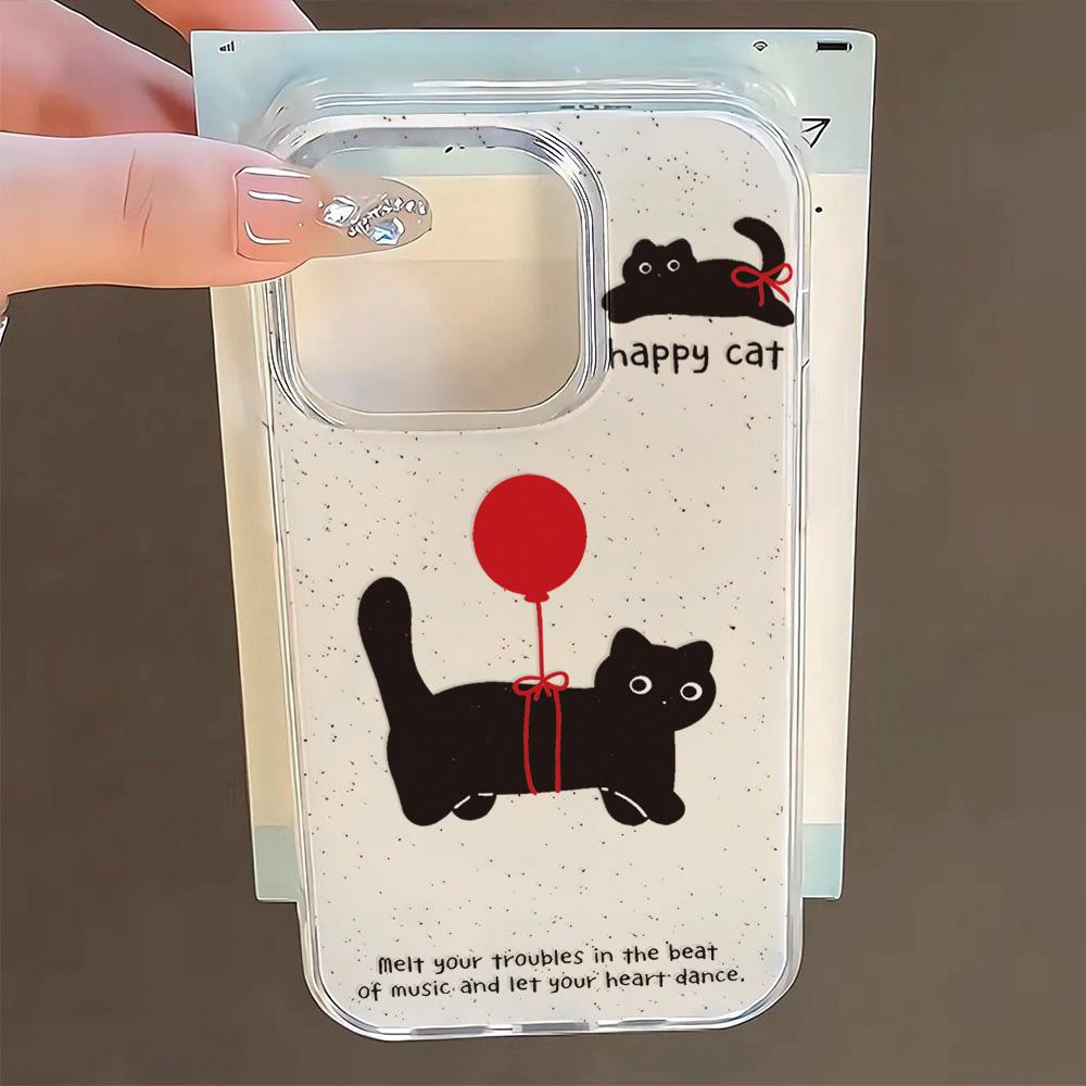 Painted Phone Case for iPhone 12 13 15 16 iPhone 16 12 13 14 15 Pro  14 15 16 Pro Max Coverage Shockproof Anti-Fingerprint Fresh Style Protective Case