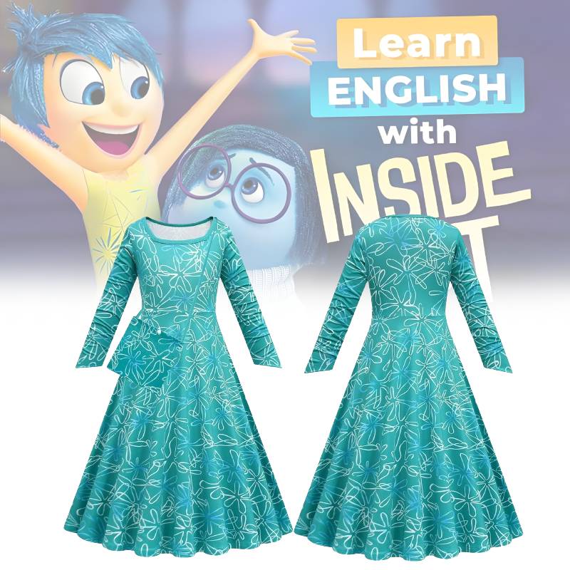 Inside Out Halloween Stage Costume Performance Costume Fashion Style Simple