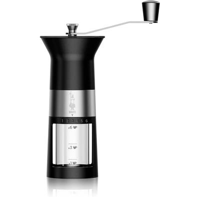 מטחנת קפה ידנית Bialetti מפלדת אל-חלד (MCPRO001)