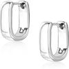 Small Chunky Silver Hoop Earrings for Women Small Gold Hoop Earrings | Hypoallergenic Earrings Small Thick Huggie Hoops Earrings for Women Trendy