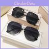 Mens Vintage Sun Eyewear With Uv Protection For Party Concert And Casual Wear