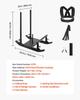 Weight Sled, Steel Power Sled, Fitness Strength Training Sleds for Athletic Exercise Speed Improvement, Workout Fitness Equipment with Handle,