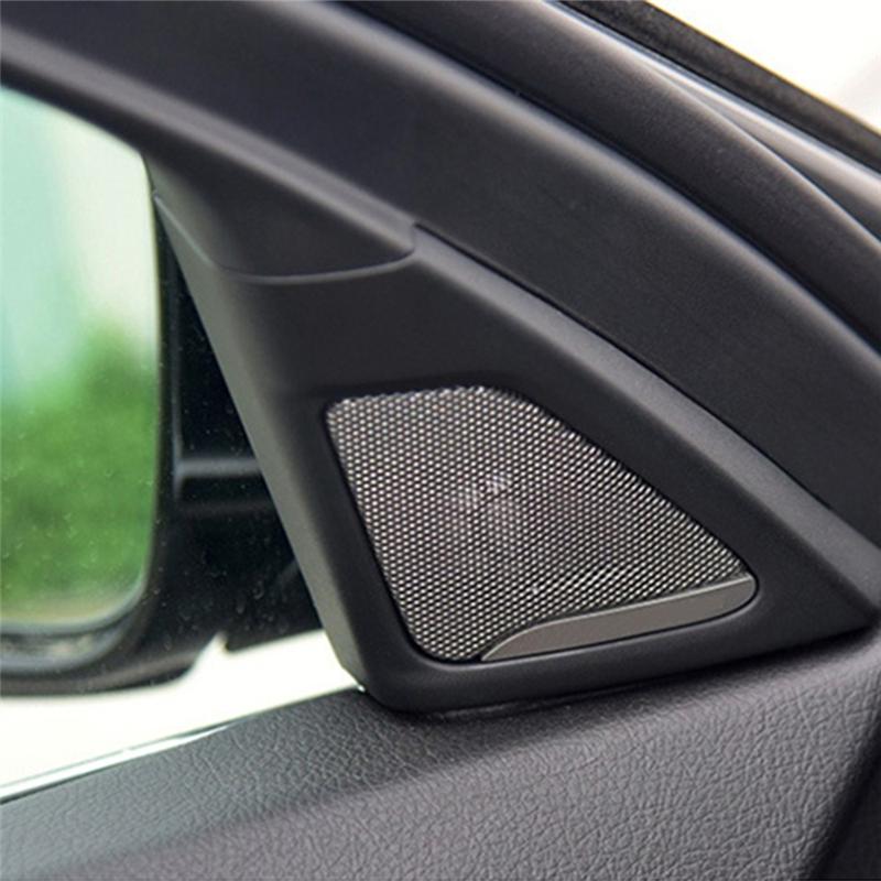 Loudspeaker Speaker Cover Car Front Door For BMW 5 Series F10 F11 Tweeter Head Treble Horn Accessories