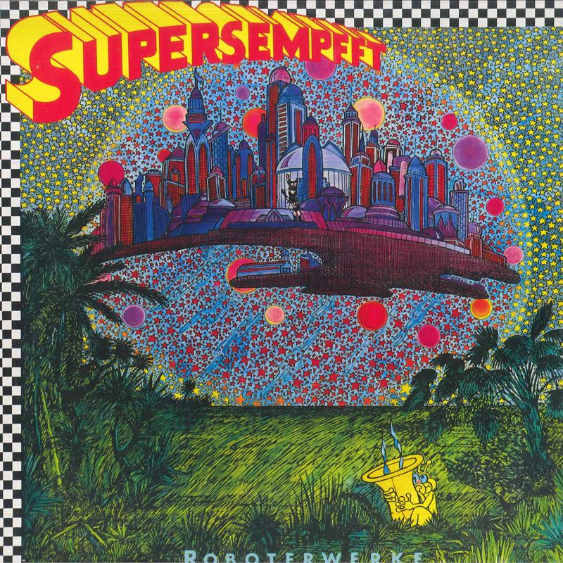 LP Record SUPERSEMPFFT - Roboterwerke BB442 Bureau B 2024 Germany Rock