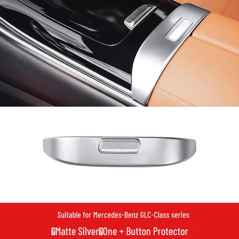 Mercedes-Benz Clasa E/C GLC Cutie Cotieră Buton Cadru Decorativ - Accesoriu Modificare Interioară.