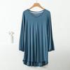 Women Plus Size V-Neck Tshirt Loose Casual Summer Top Modal Solid Color Tee Comfortable XL To 8XL T-Shirt