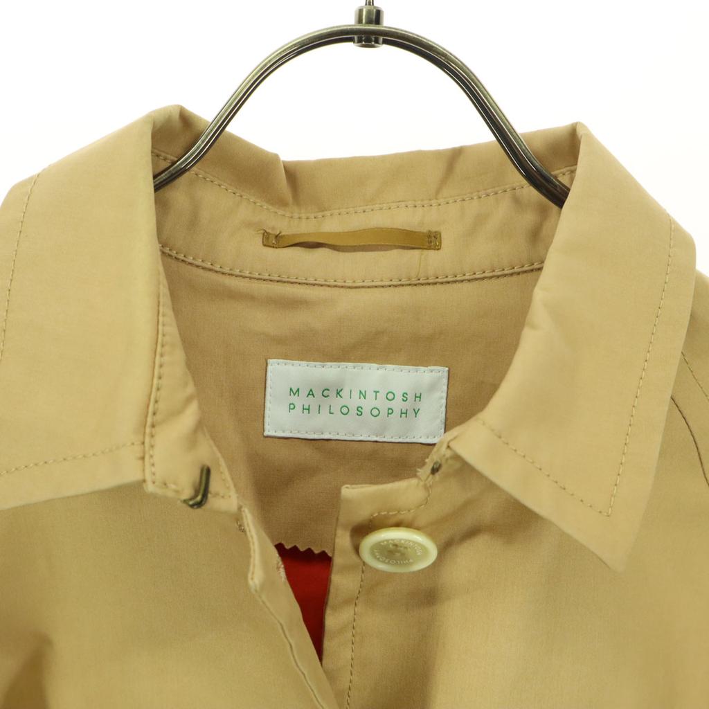 MACKINTOSH PHILOSOPHY cotton Long sleeve trench coat 2 Brown Women Used