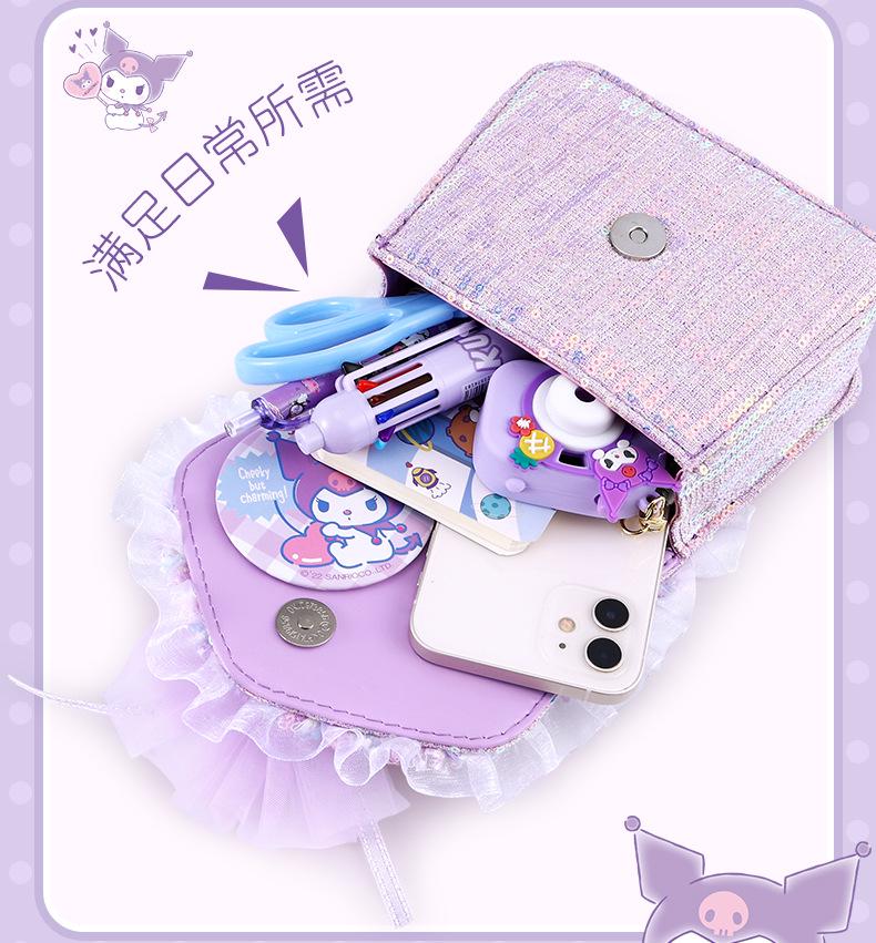 Kuromi Cute Crossbody Handbag for Girls & Women - New 2024 Edition
