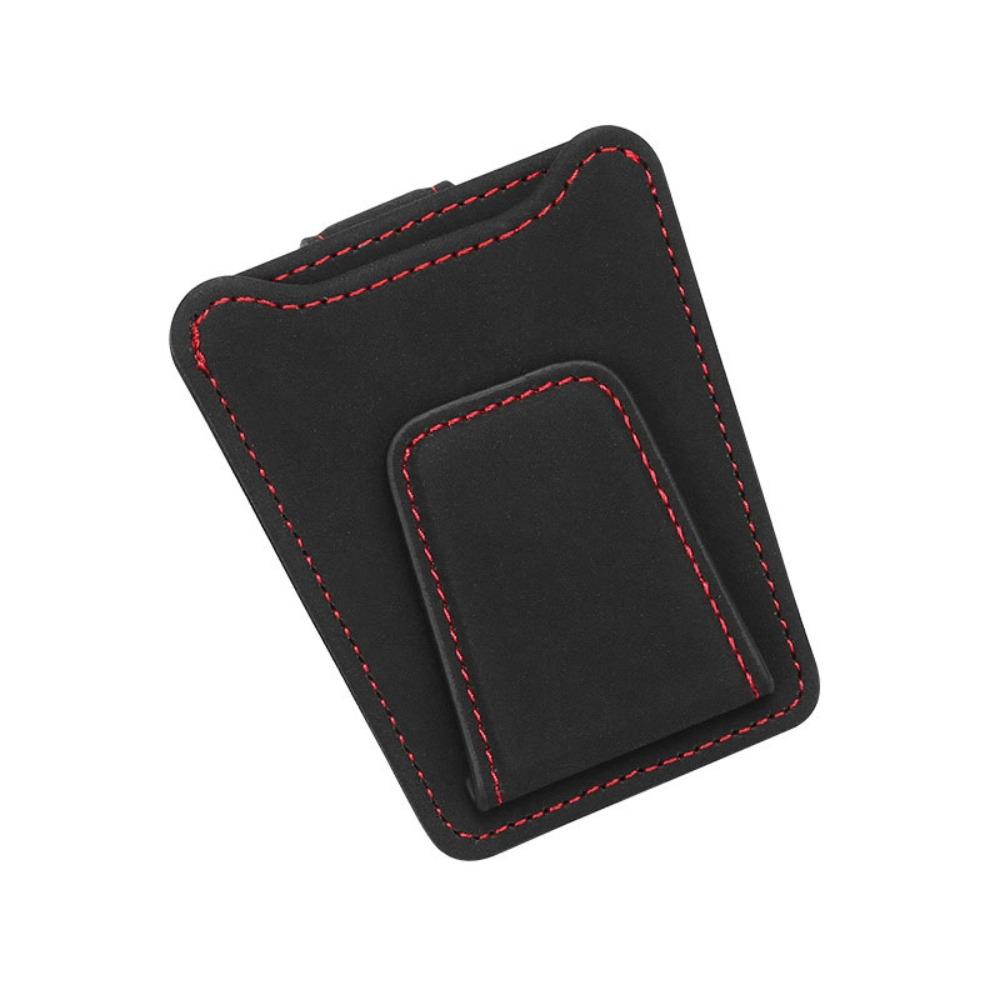 Magnetic Car Glasses Clip Wear-Resistant Sunglasses Holder  Business Card