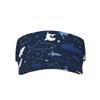Cute Cartoon Sharks Pattern Sun Visor Hat Adjustable Empty Top Baseball Cap Outdoor Beach Golf Running Tennis Caps for Women Men