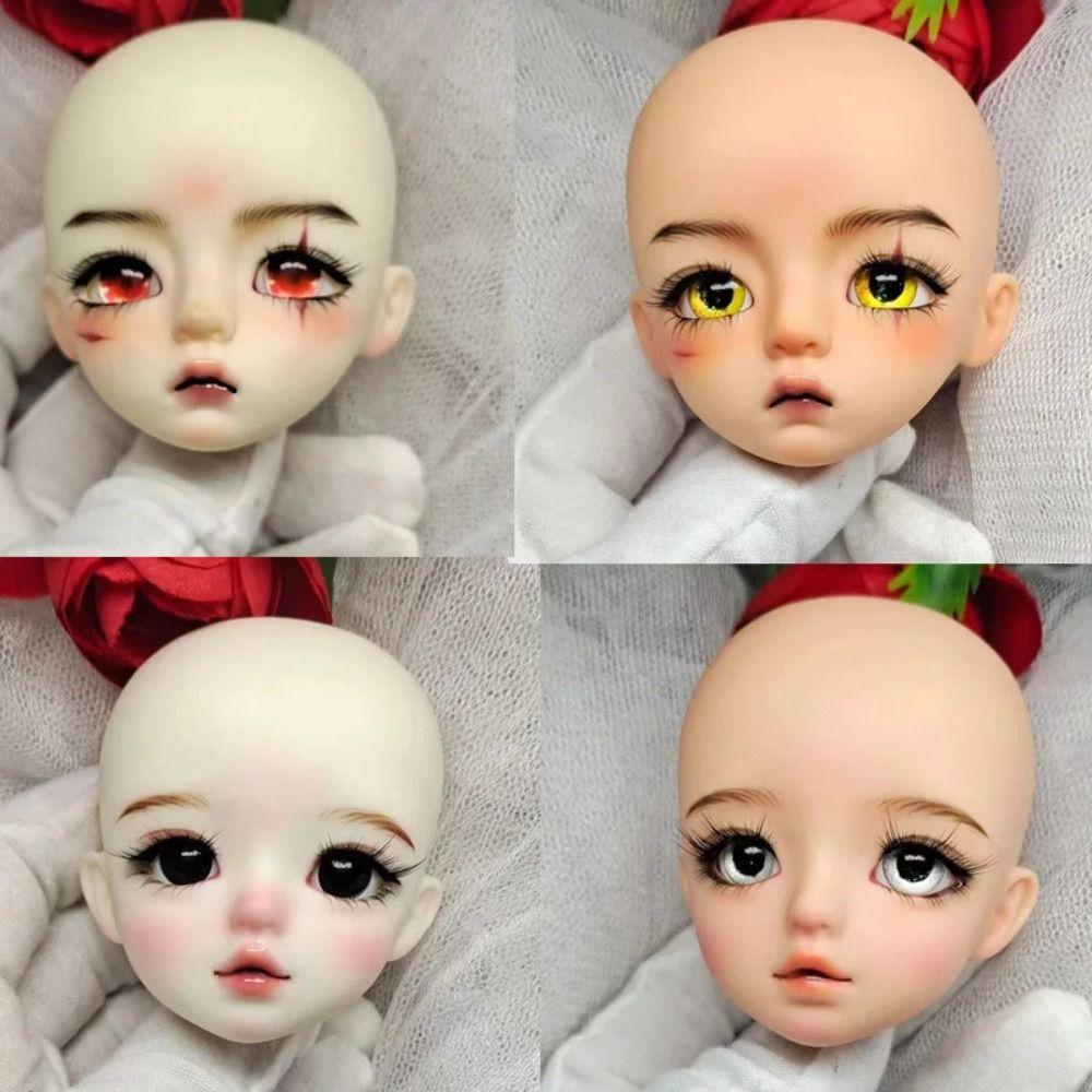 Without Makeup 1/6 Bjd Body Multi Joints Dolls Body Cute Creative Doll's Head  Diy Handmade