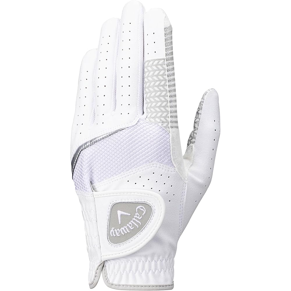 Callaway Hyper Grip Left Hand Golf Glove 22cm White Men s