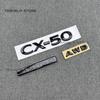 For Mazda CX-50 Car Modification Rear Marked Side Marking CX-30 Decorative Car-Sticker RearCX-60 CX-90 Trunk Fender Sticker Wcgvh11