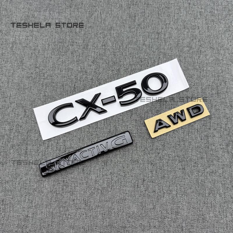 For Mazda CX-50 Car Modification Rear Marked Side Marking CX-30 Decorative Car-Sticker RearCX-60 CX-90 Trunk Fender Sticker Wcgvh11