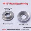 304 Stainless Steel Bowl Gasket with Washer for Adjustable Foot Cup and Recessed Hole Screw