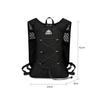 Adjustable Strap Running Hydration Vest 1Pc Unisex Lightweight Backpack for Hiking Cycling Jogging Trail Run