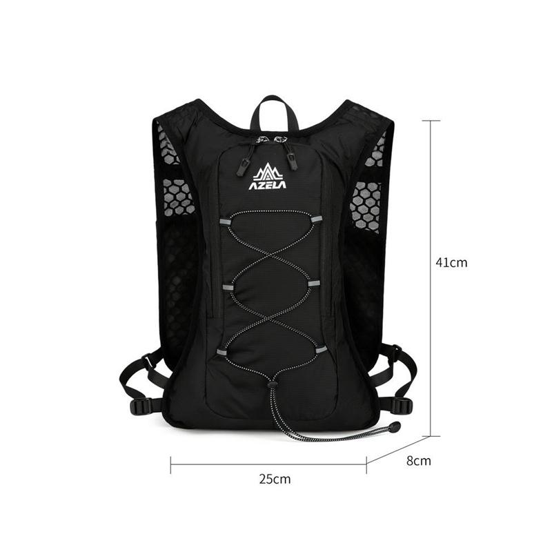 Adjustable Strap Running Hydration Vest 1Pc Unisex Lightweight Backpack for Hiking Cycling Jogging Trail Run