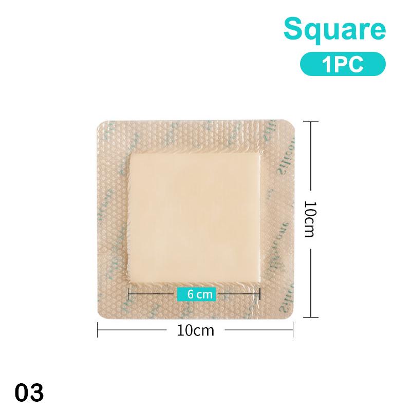 Hydrokoloidní adhezivní obvaz na rány 9 velikostí sterilní náplast na hojení proleženin podložka pro péči o rány pěnová obvazová náplast