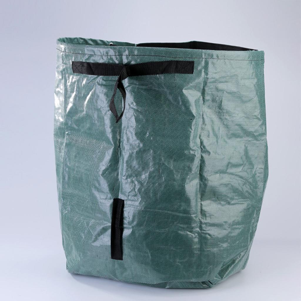 Yousheng Sac pentru deșeuri de grădină Saci de colectare a buruienilor din frunze, reutilizabile, cu mânere întărite, peluză, frunze căzute, saci de gunoi pentru încărcarea frunzelor și a gunoiului