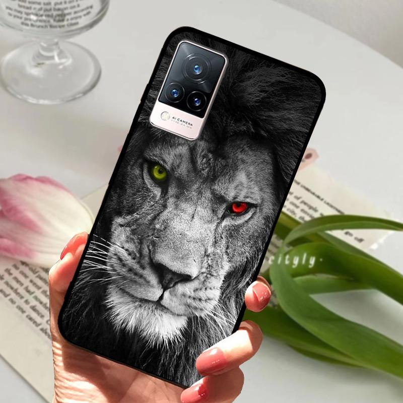 For vivo V21 5G 4G V21E Case Soft Silicone Phone TPU Coque Cover for Vivo V21E v21 V 21e 21 V2050 V2061 Protective Fundas Shell