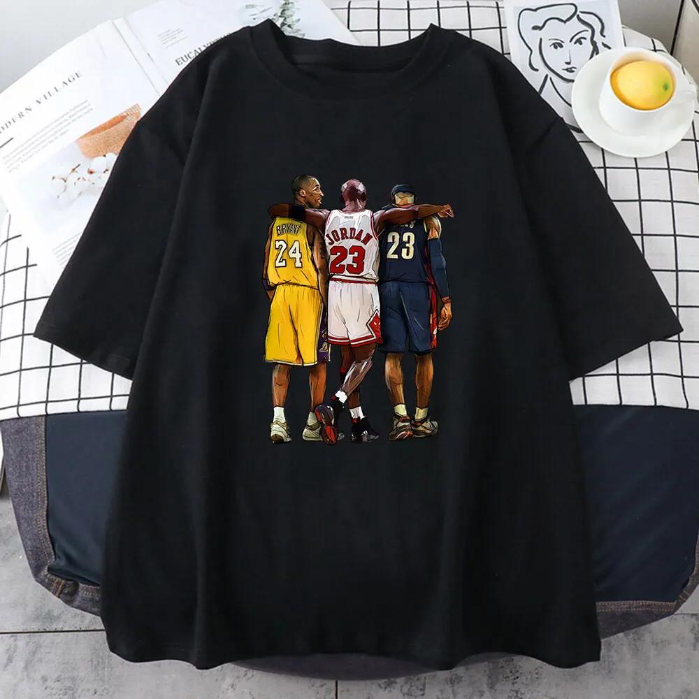 Ummer Men's and Women's T-shirt Fan Top T-shirt Unisex Casual Wear Short Sleeved Street Fashion Commemorative T-shirt