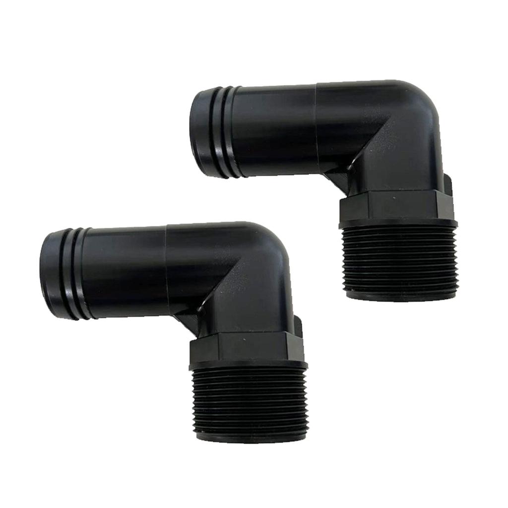 2 Pieces Hose Adapter Hose Conversion Adapter Professional Elbow Adapter Plastic Material Pool Adapter for SPX1105Z4