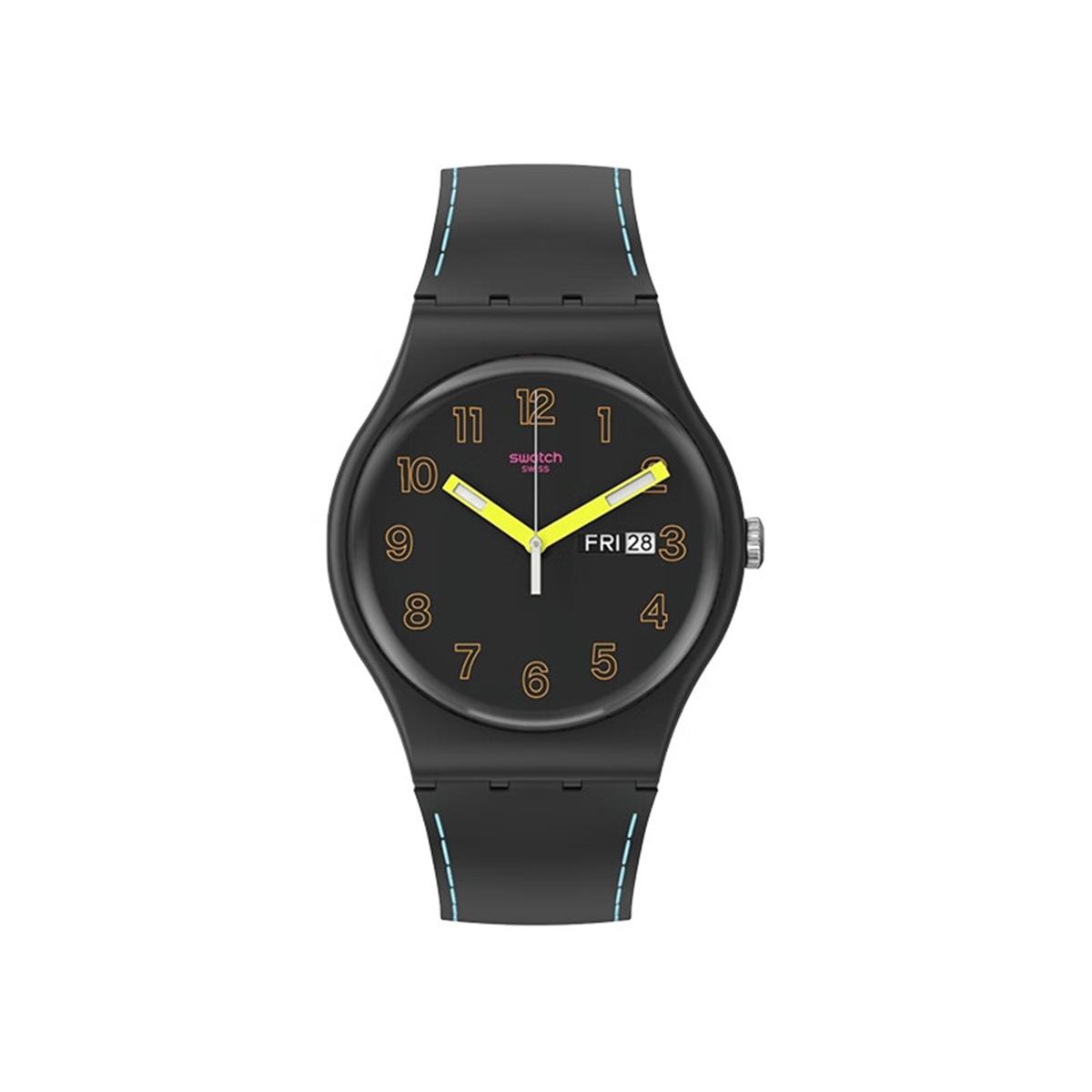 SWATCH Unisex Gent Series Black Watch SO29B707 SO29B707 SO29B707