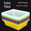 Hongqisheng Extra Thick Kitchen Plastic Washing Basket