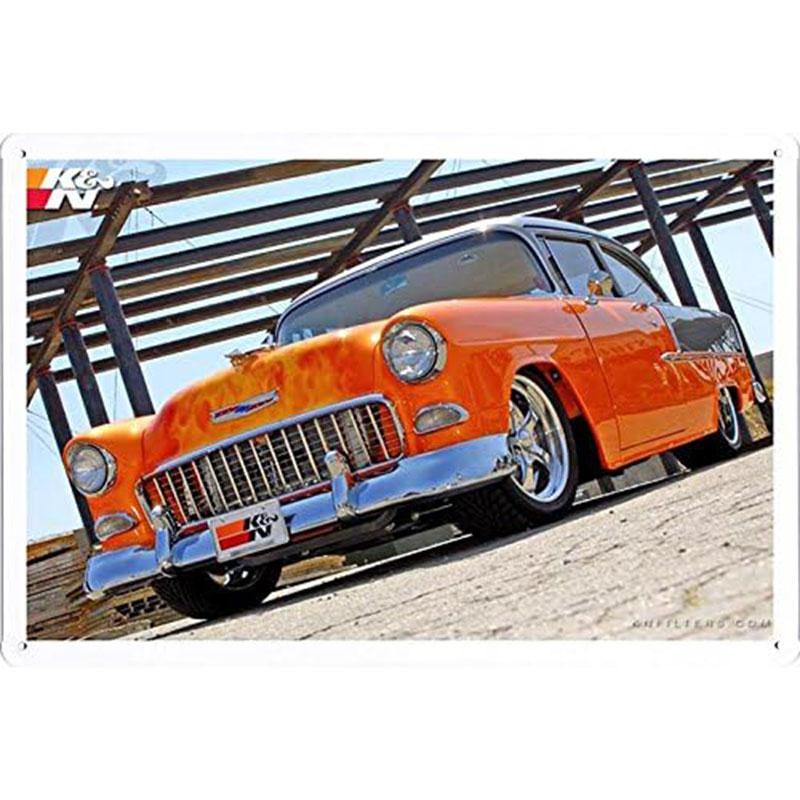 Auto Metal Tin Signs Plaque Sports Car Wall Decoration Vintage Art Posters Iron Painting for Man Cave Home Cafe Garage Club Bar