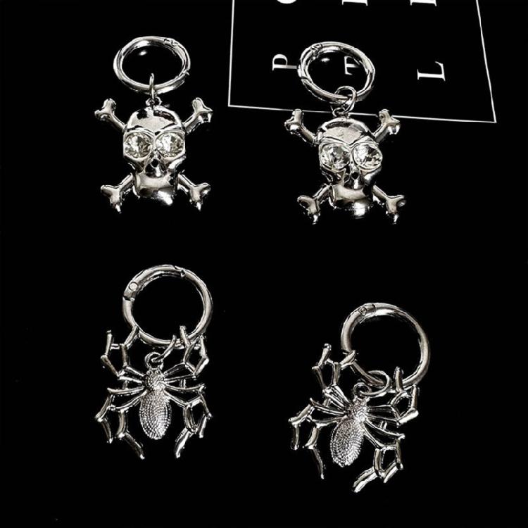 Pack of 2 Stylish Punk Shoe Buckles Adornments Unique Accessories for a Fashionable Look Shoe Buckles with Punk Styles