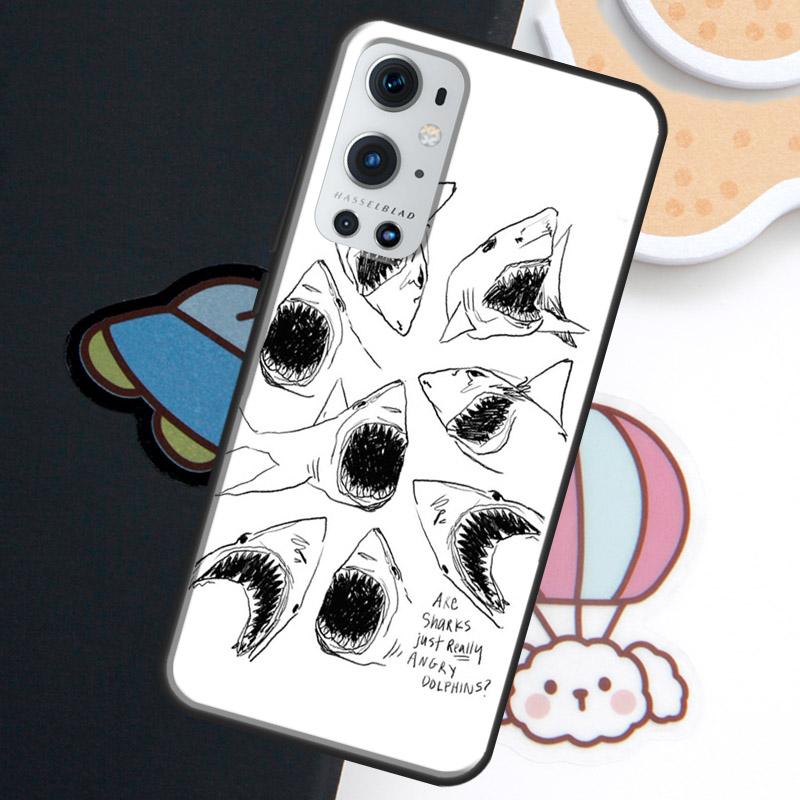 Ocean Whale Shark Tooth Fish For Realme 15 14 11 12 13 10 Pro Plus C35 C71 C75 C65 C55 C63 C61 C53 C67 GT6 GT7 Pro Case