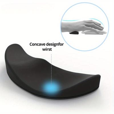 Ergonomic Handguard Mouse Pad G80 Gel Non-Slip Streamline Wrist Rest Support Mat Computer Mousepad For Office Gaming PC