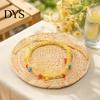 Colorful Summer Beach Accessories Handmade Braided Bracelet for Women, Bohemian Woven Wrist Rope Wristbands with Rice Beads, Adjustable Knot