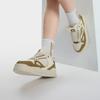 FILA Slam Fabric Synthetic Leather Low Top Sneakers Women Sneakers White Brown F12W321203FAC