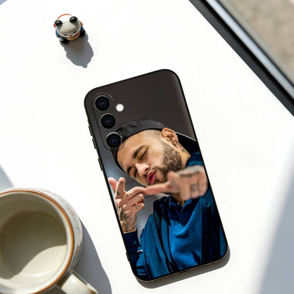 Neymar Phone Case For Samsung Galaxy A73,A72,A71,A70,A53,A52,A51,Soft Silicone Black Cover