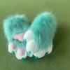 New Fursuit Kigurumi Furry Animal Paws Gloves Nails Kig Cosplay Costume Wearable Furry Animal Colorful Claws Cos Props Halloween