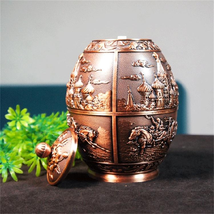 Multipurpose Coffee Teas Sugar Container Food Preservation Canister with Lid Moisture Proof Alloy Teas Storage Box