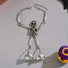 Gothic Skeleton Hand Bracelet – Exaggerated Halloween Jewelry for Costume & Party Decor