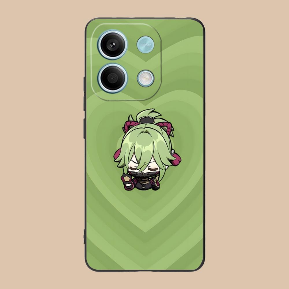 

Game GI Kuki Shinobu Mobile Phone Case for Xiaomi 15 14 13 12 Mi 11 T Ultra Lite Pro S X 5G Colorful Printing Cover Cover Luxury Xiaomi 11T Pro
