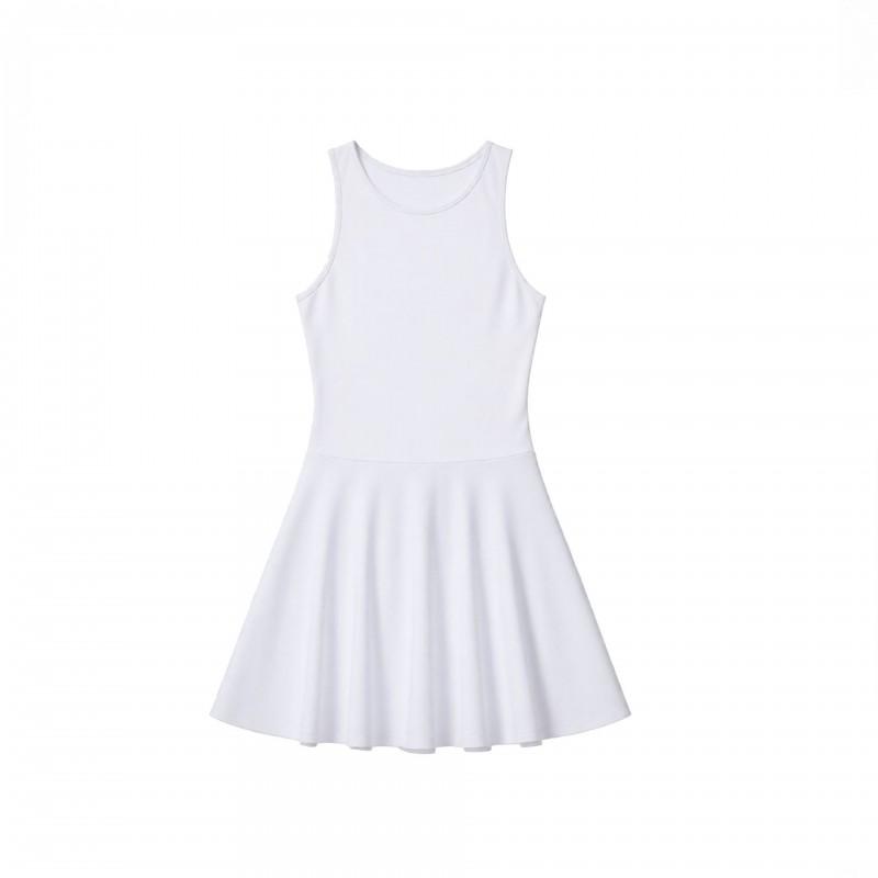 Womens Sport Dress With Built-in Bra Pads Quick-Dry Golf Tennis Badminton Running Fitness Skirt Activewear