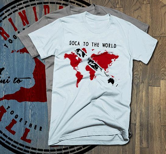 

Trinidad t-shirt Trinidad and Tobago flag TNT Carnival Soca Island WHITE tee 4XL