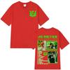 Rapper Jc Reyes Vintage Graphic T Shirt Unisex Unisex Y2k Streetwear Fluorescent Green Print Album Tracklist Oversized Tee Fans Top