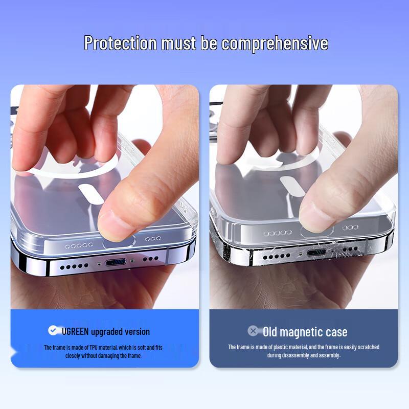 Ugreen Magnetic Clear Protective Case for iPhone 13 Pro Max