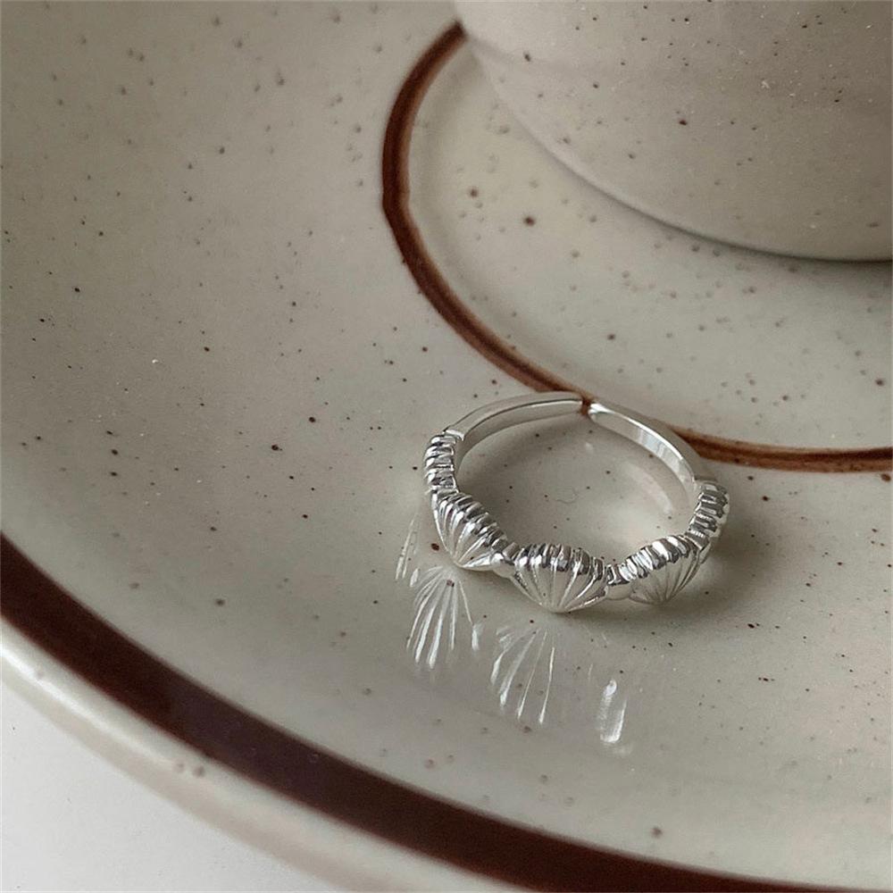 Korean plain ring ring female ins wind design opening adjustment tail ring ring ring