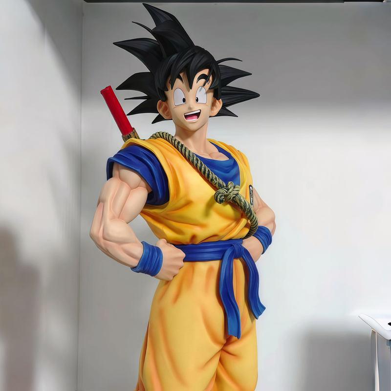 Dragon Ball Dream Super Saiyan Son Goku Somersault Cloud Standing Collection Action Figure Statue Anime Model Ornaments Toy Gift