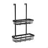 Washroom Wall Shelf Easy To Install Shower Rack Saving Hanging Organizer for Toilet Room