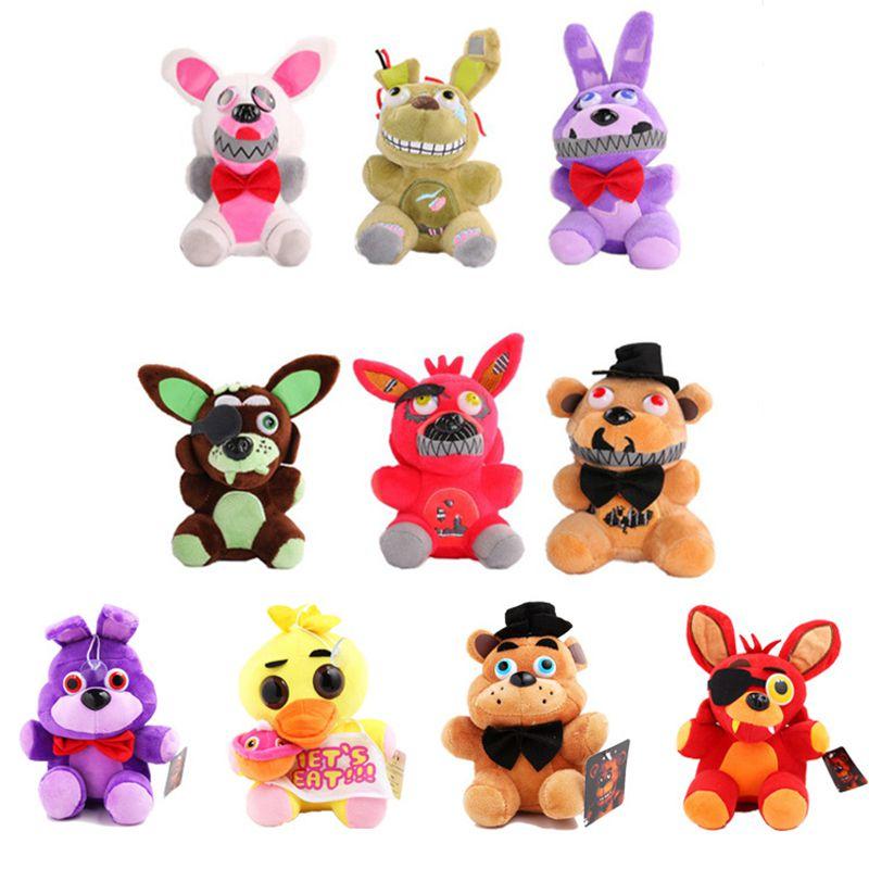 New Five Nights At Freddy's Soft Plush Keychain Doll Perfect For Kids And Collectors