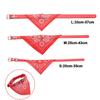 Washable Neck Decor Triangular Bandage Pet Scarf Puppy Kerchief Cat Bibs Dog Bandanas