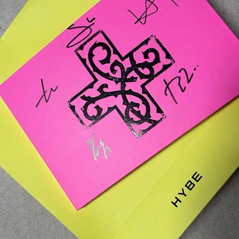 TXT TXT Thorns Non-Sale Autographed Album